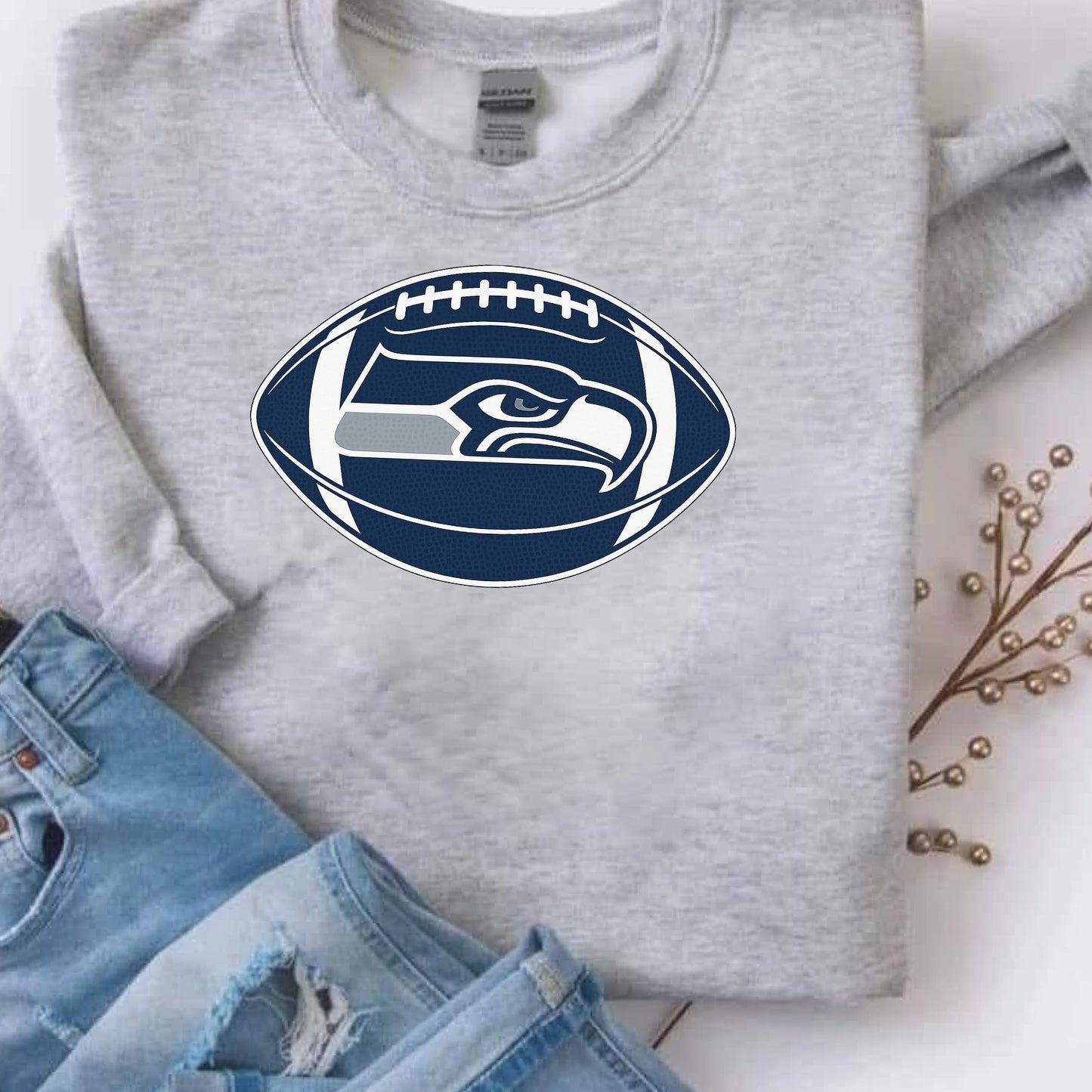 Seahawks Football crew neck sweatshirt