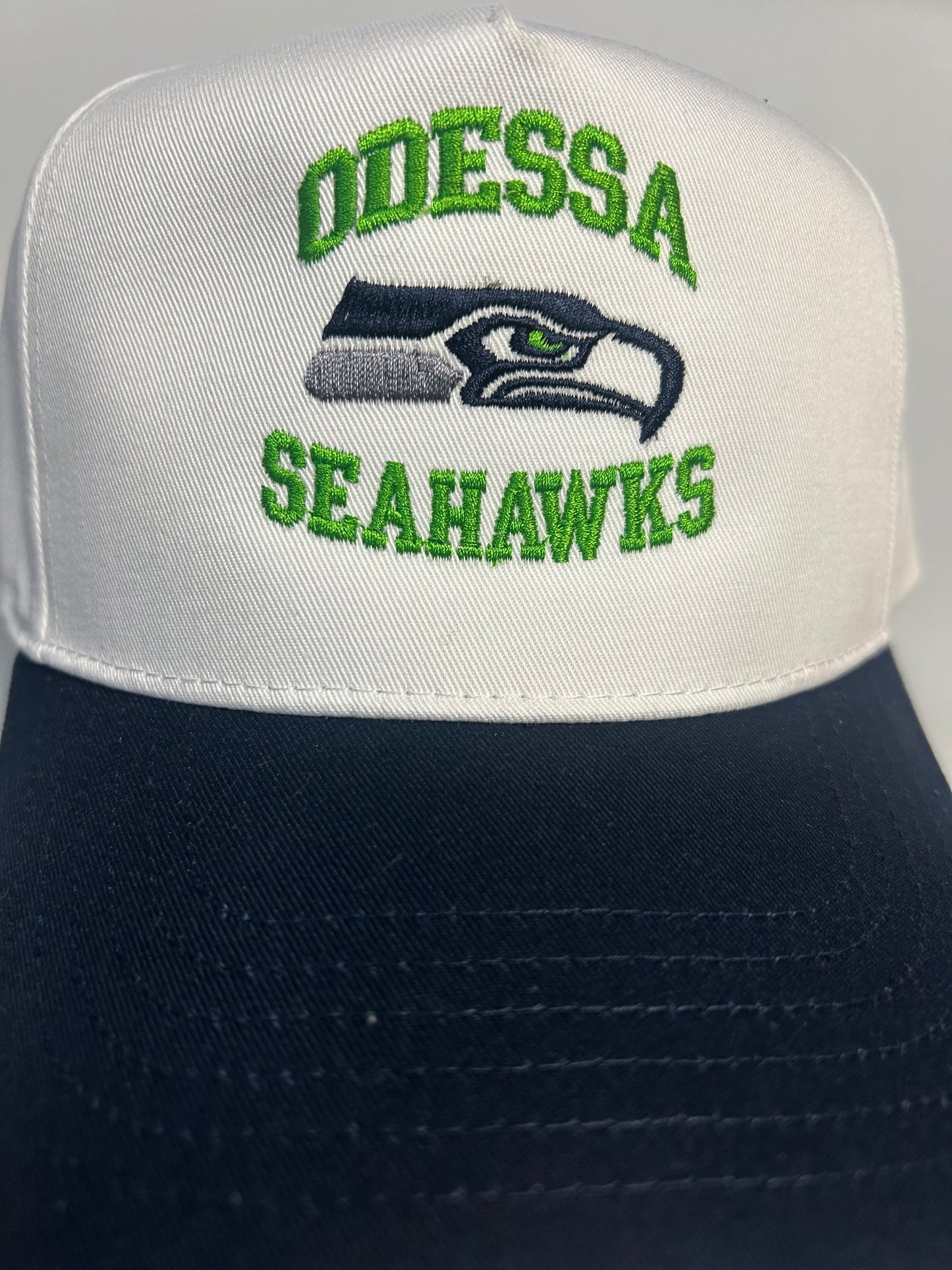 Seahawks logo embroidery cap